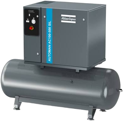 Atlas Copco rotary screw air compressor