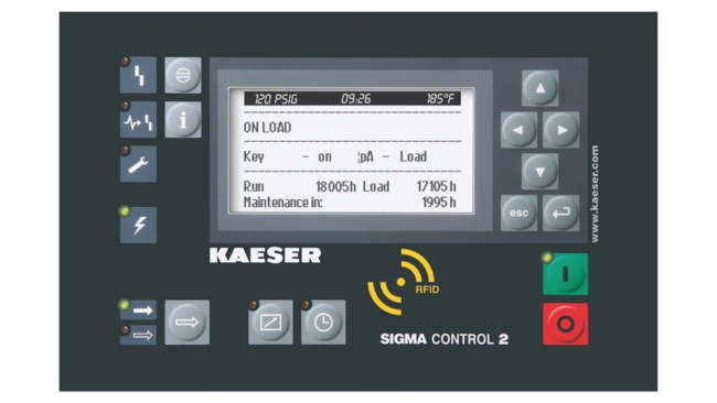 Compressed Air Flow Control Units — Kaeser compressed air storage