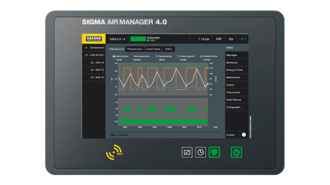 Compressed Air Flow Management System — Kaeser compressed air storage